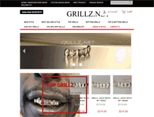 Tablet Screenshot of grillz.net